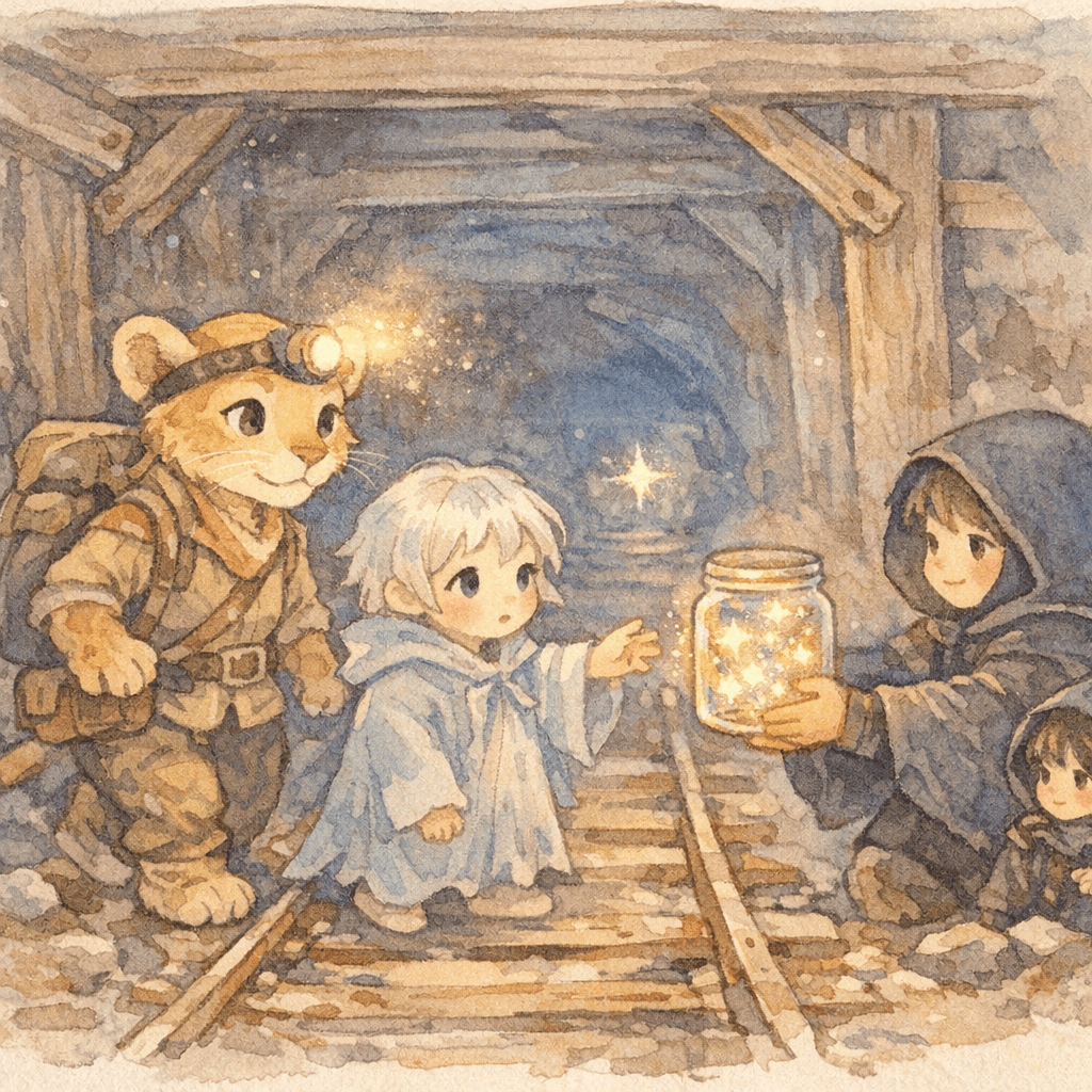 Rora the Lioness and the Missing Star in the Abandoned Mine