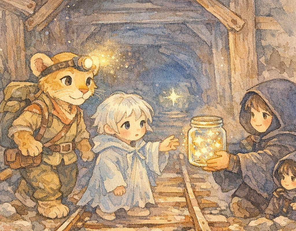 Rora the Lioness and the Missing Star in the Abandoned Mine