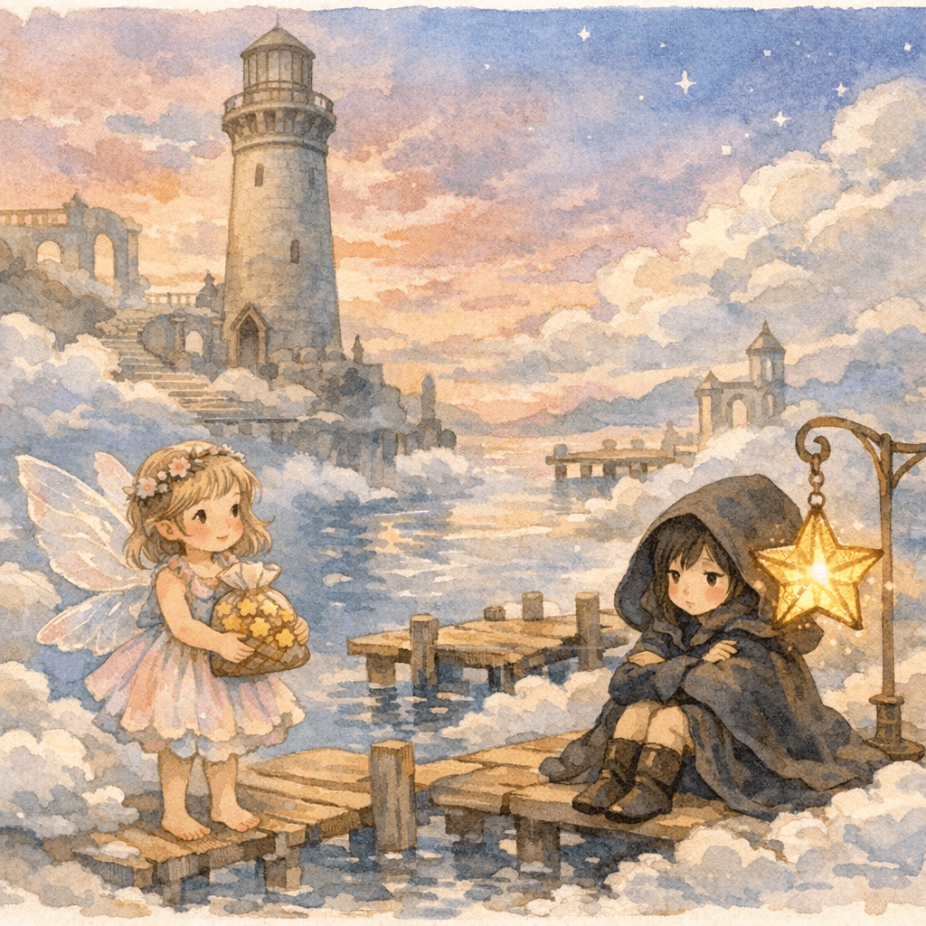 Esmée et l’Étoile-Lampe du Port céleste