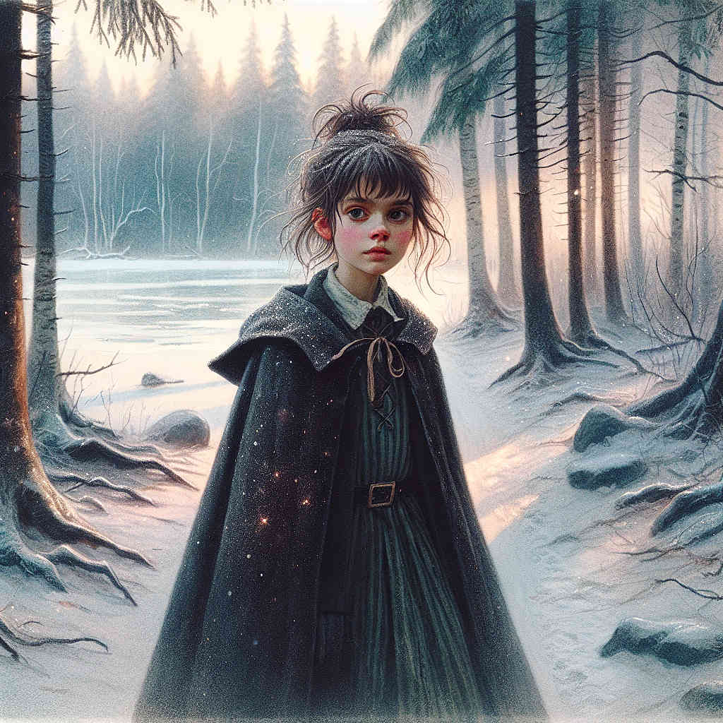 Chloé et le Lac Gelé : Le Secret du Dégel Enchanté