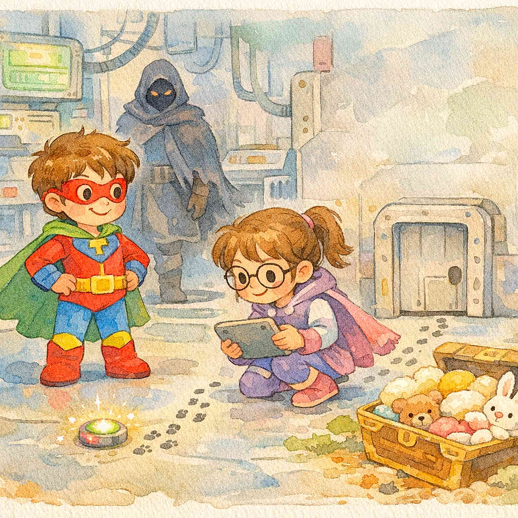 Harry Porter and the Bright Button