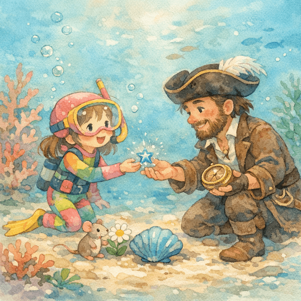 Navie the Brave and the Blue Seashell