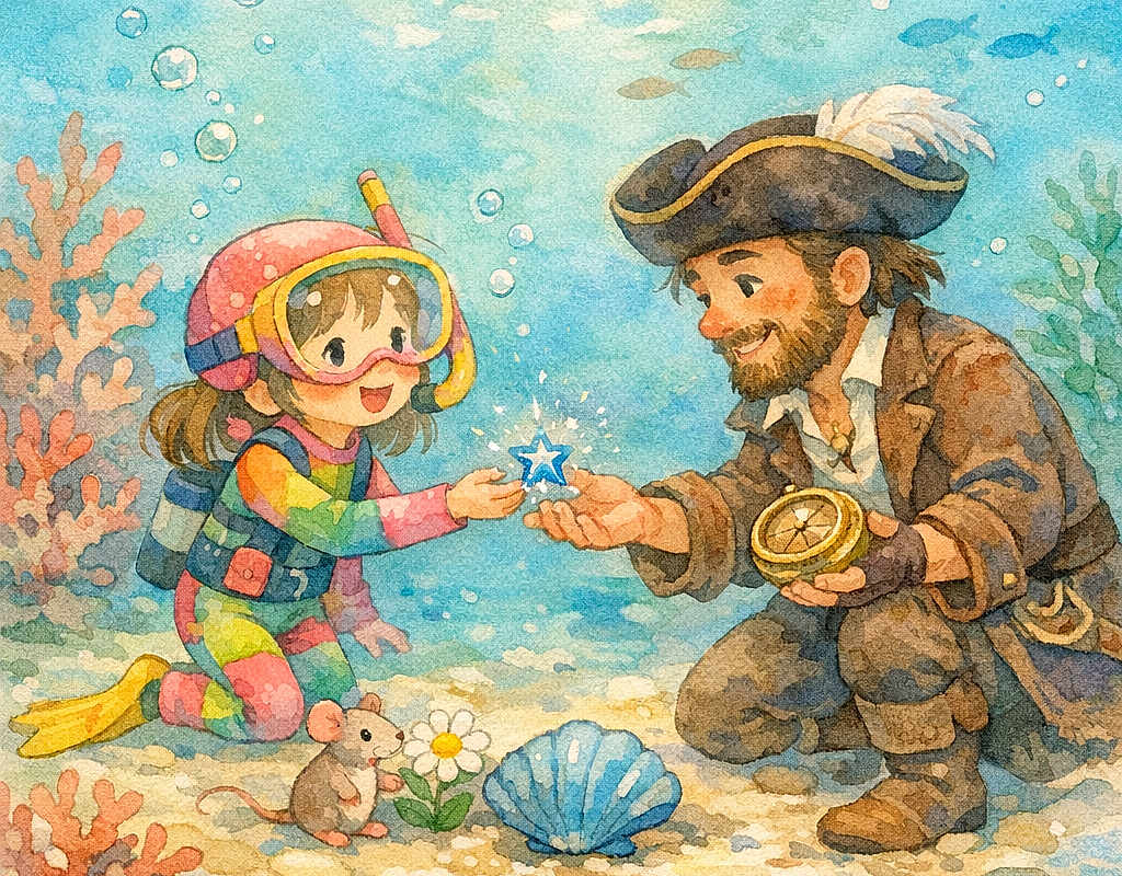 Navie the Brave and the Blue Seashell