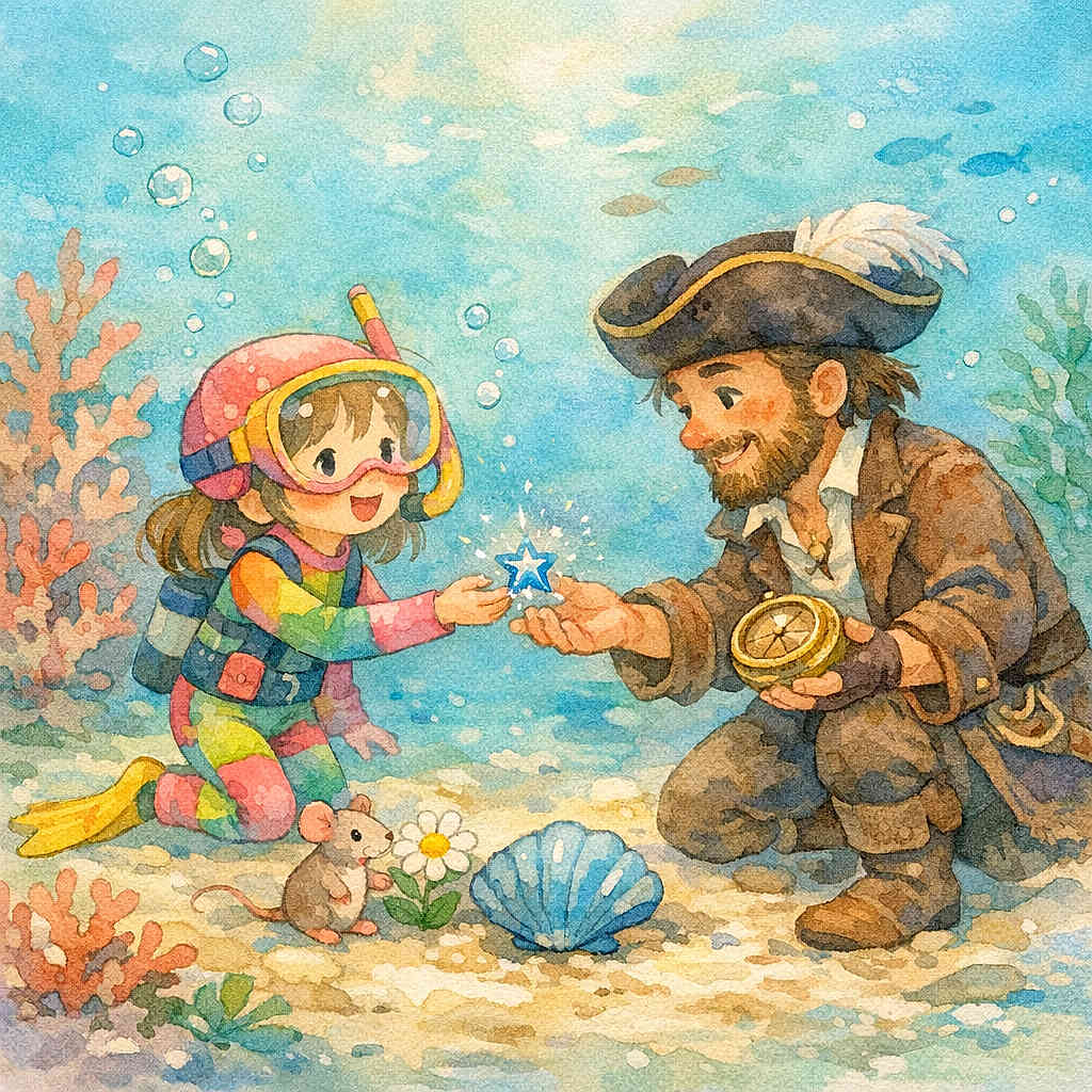 Navie the Brave and the Blue Seashell