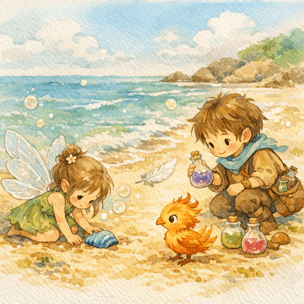 Aizzley and the Blue Seashell Trade