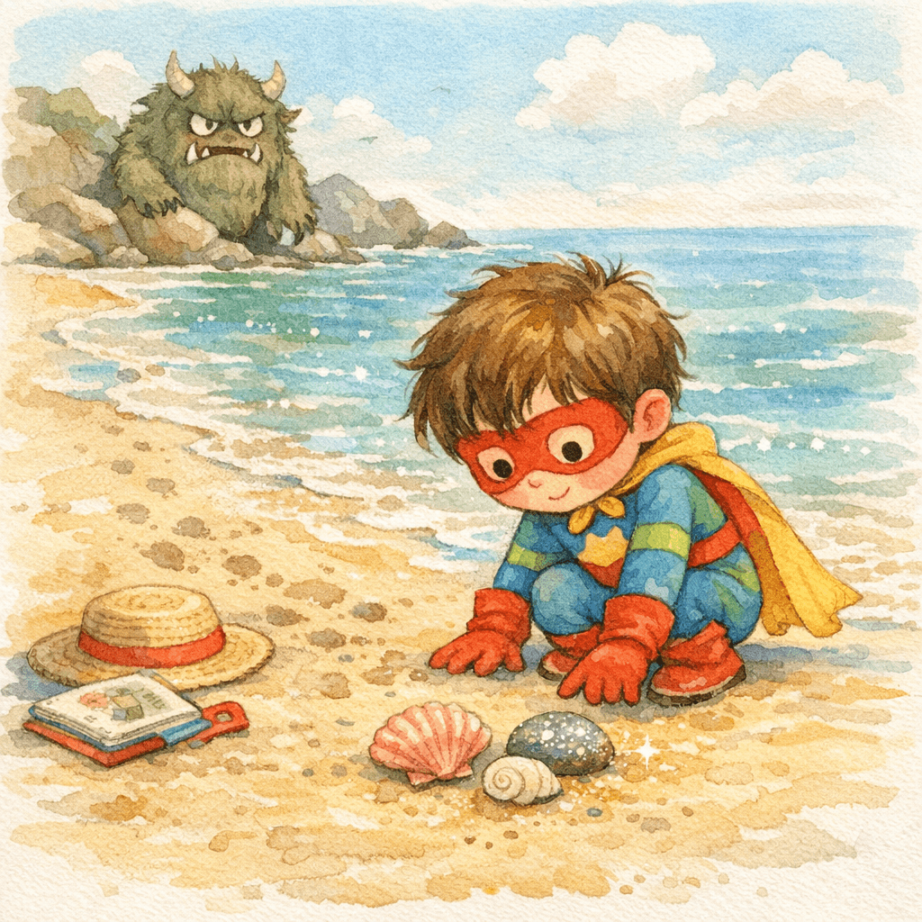 Waylon the Shy Superhero and the Lost Seashell