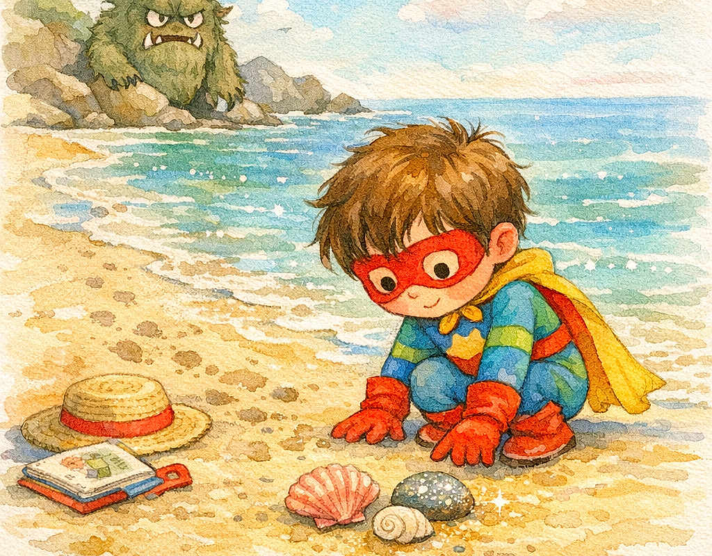 Waylon the Shy Superhero and the Lost Seashell