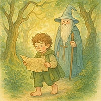 Bilbo Baggins and the Golden Acorn