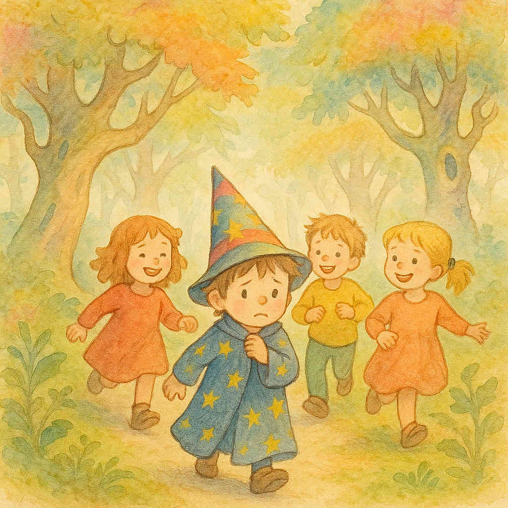 L'artiste et son pinceau magique