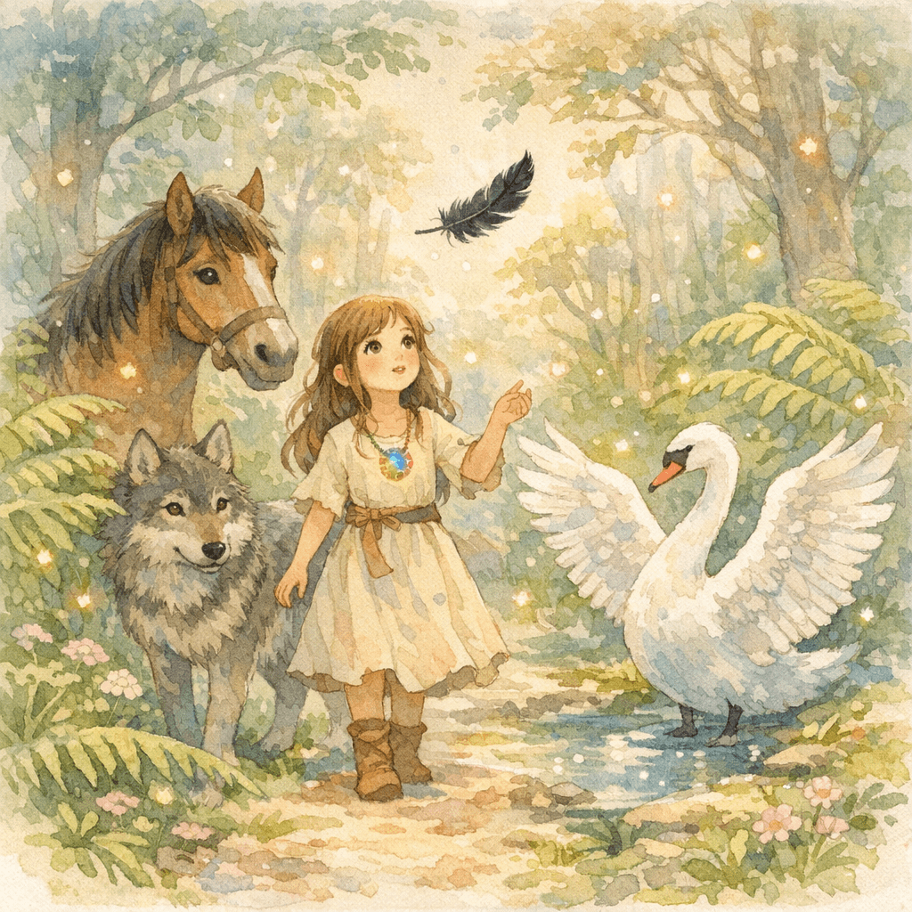 Mia et la plume noire