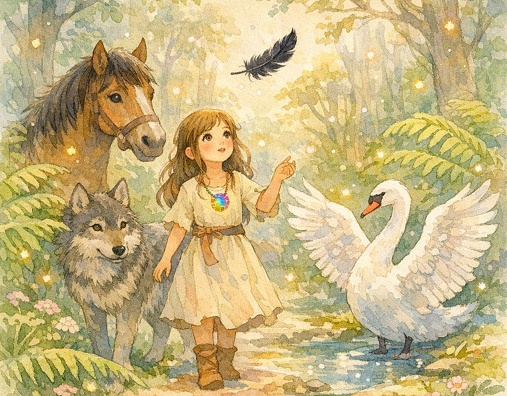 Mia et la plume noire