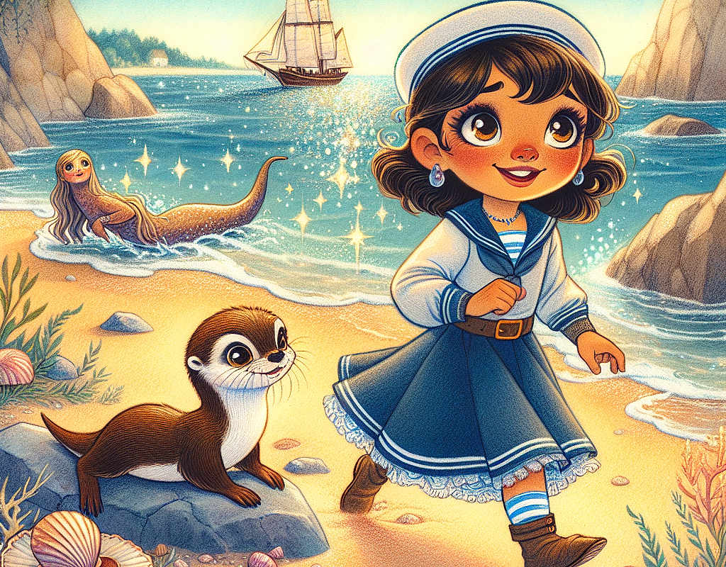 Luna and the Whispering Seashell