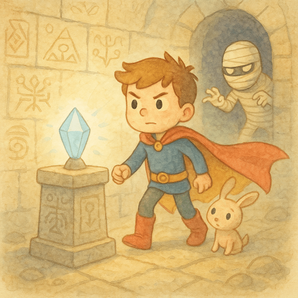 Errol and the Glowing Crystal