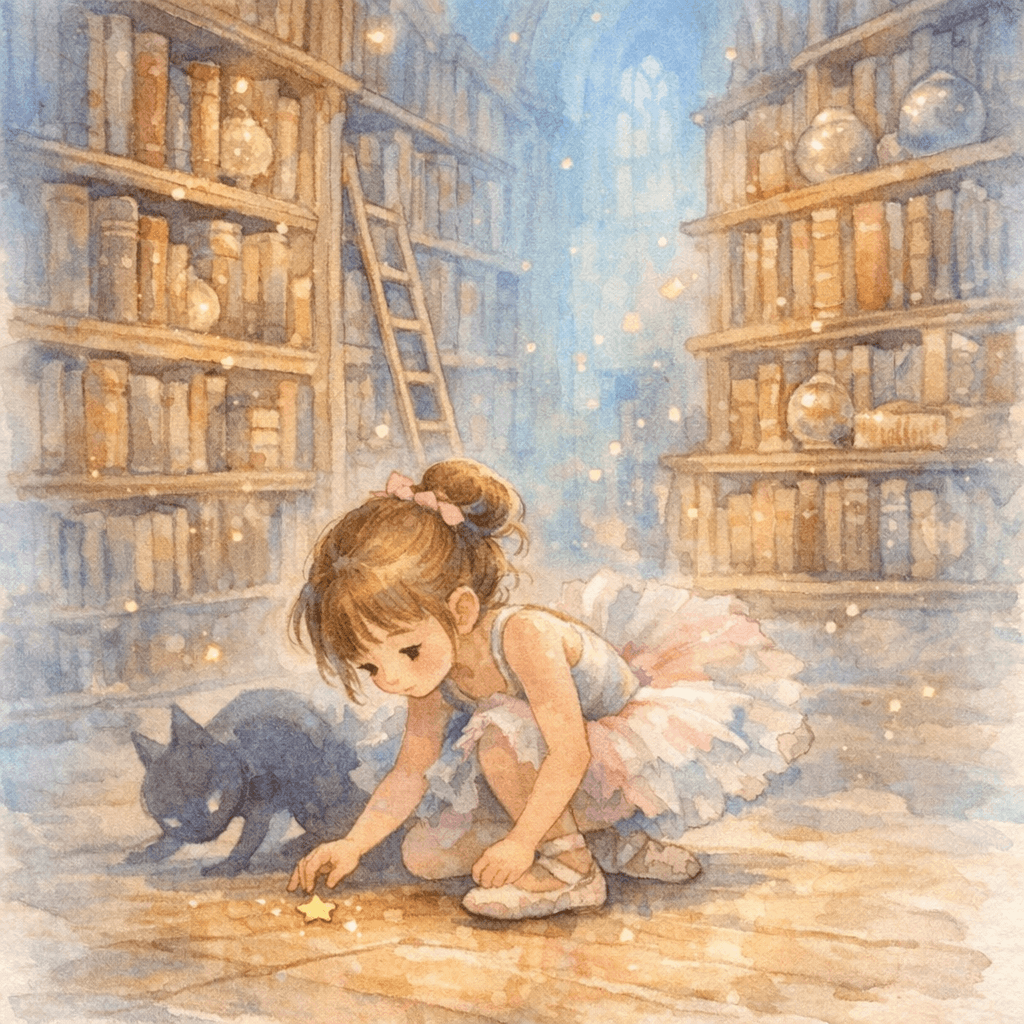 Osiyo and the Quiet Star in the Arcane Library