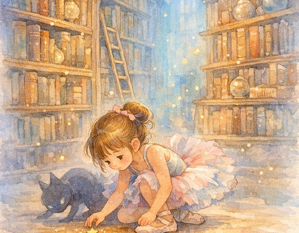 Osiyo and the Quiet Star in the Arcane Library