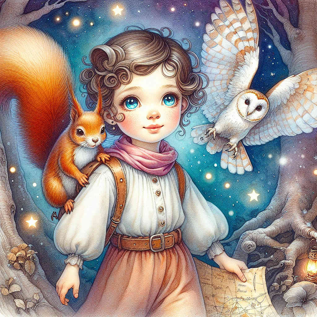 Chloé et l'Écharpe Étoilée