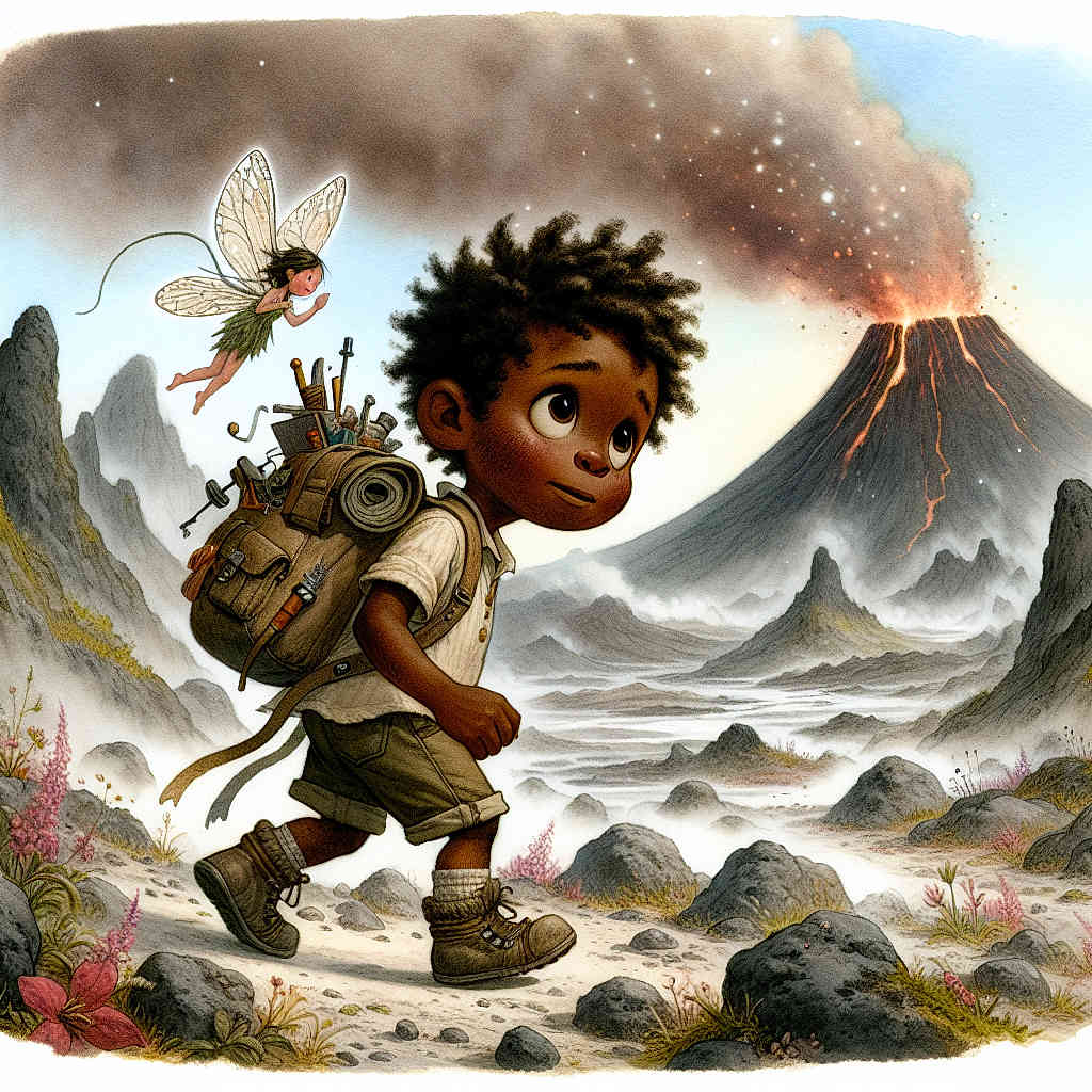 Yanis et le Secret du Volcan Apaisé