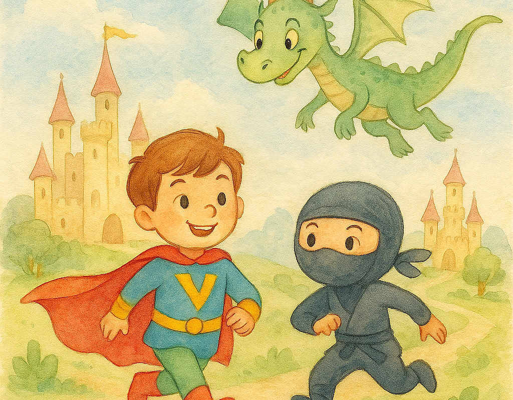 Superhero Roberto and the Lost Star Gem