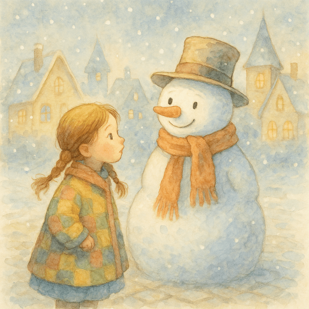 Éloïse et le bonhomme de neige