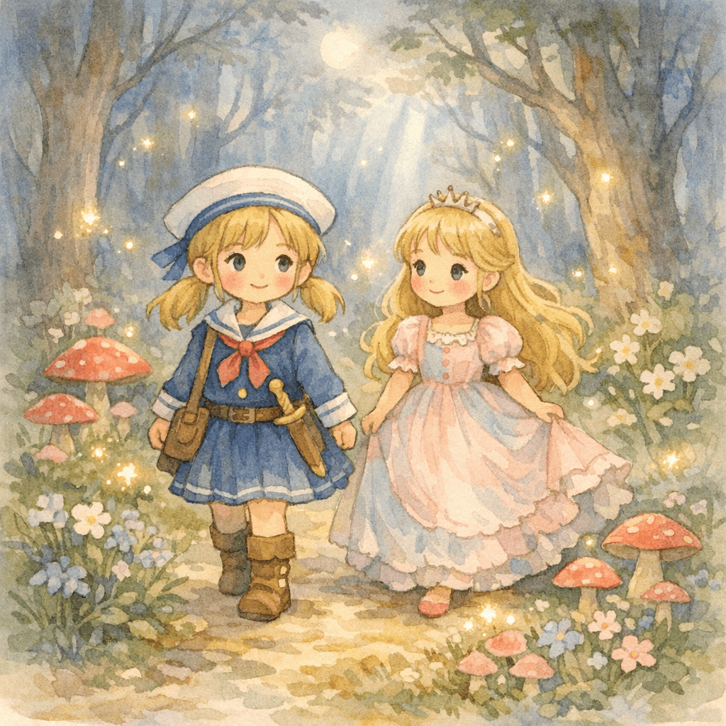 Sailor Moon and the Sleepy Colors