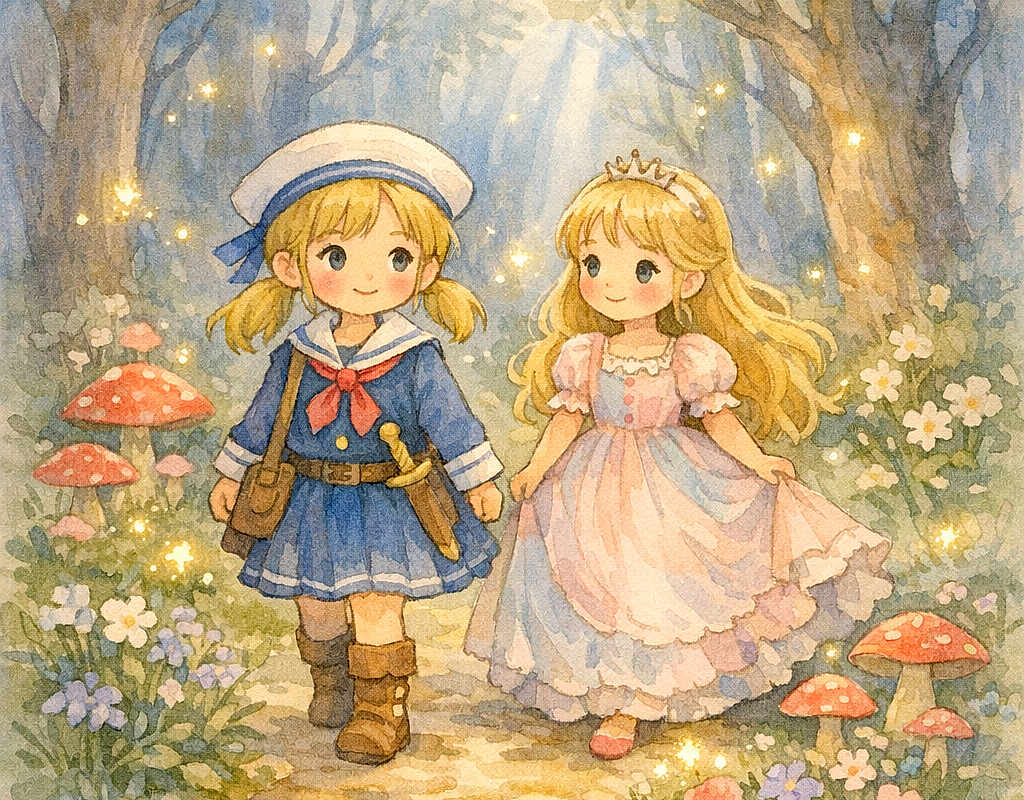 Sailor Moon and the Sleepy Colors