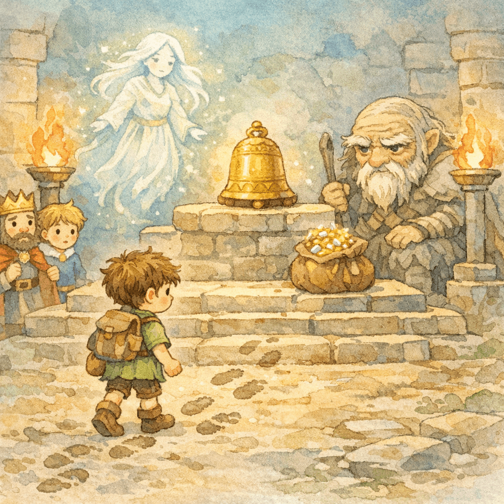 Daxton’s Little World and the Lost Temple Bell