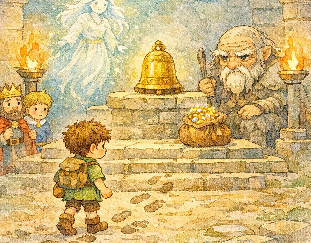 Daxton’s Little World and the Lost Temple Bell