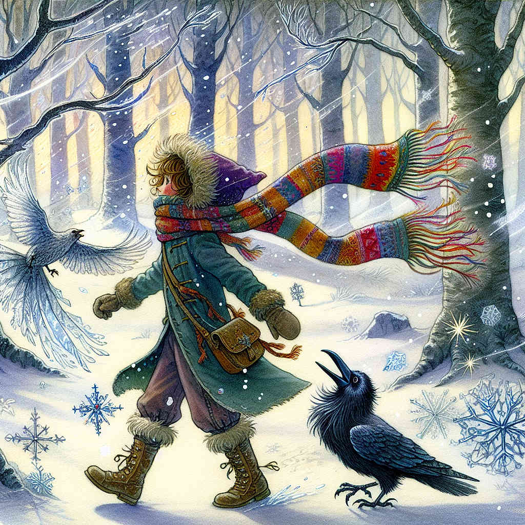 Oliver and the Frozen Lake Enchantment