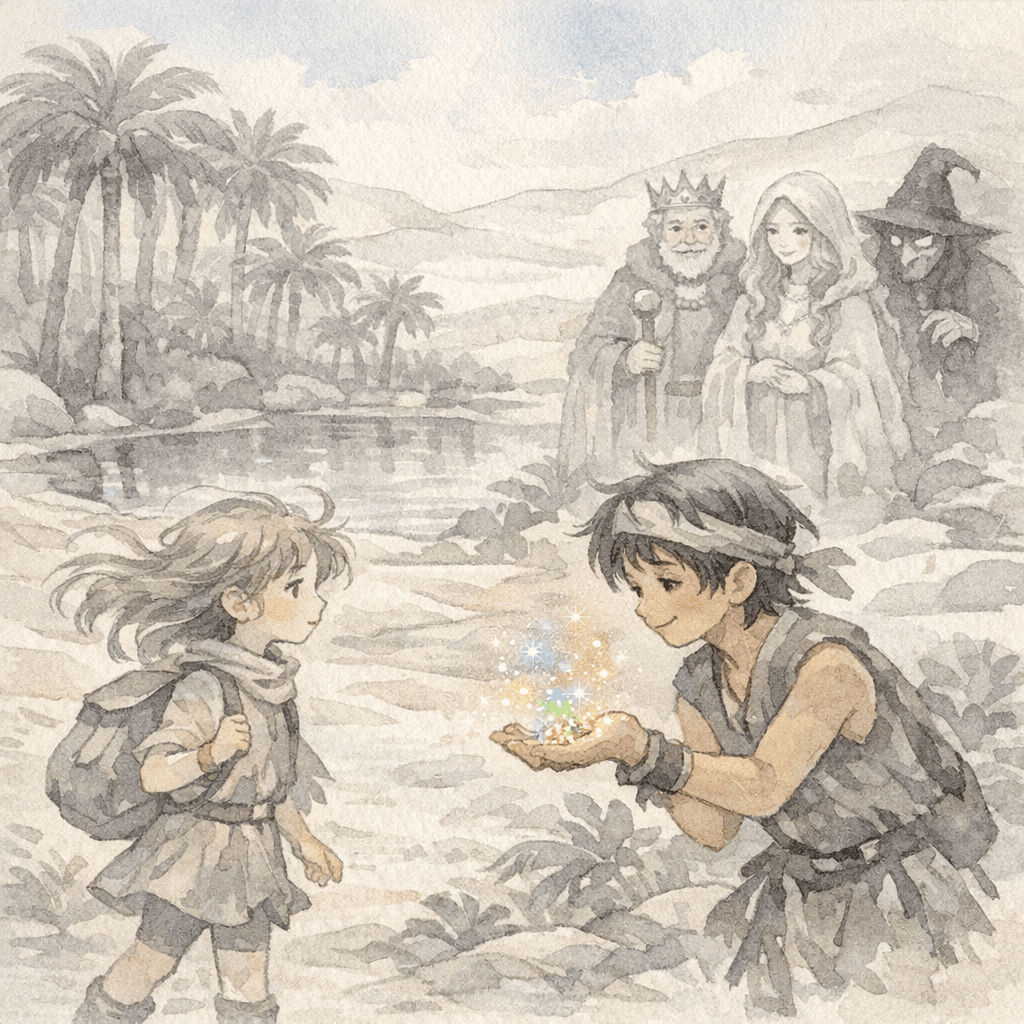 Allison and the Colors of the Hidden Oasis