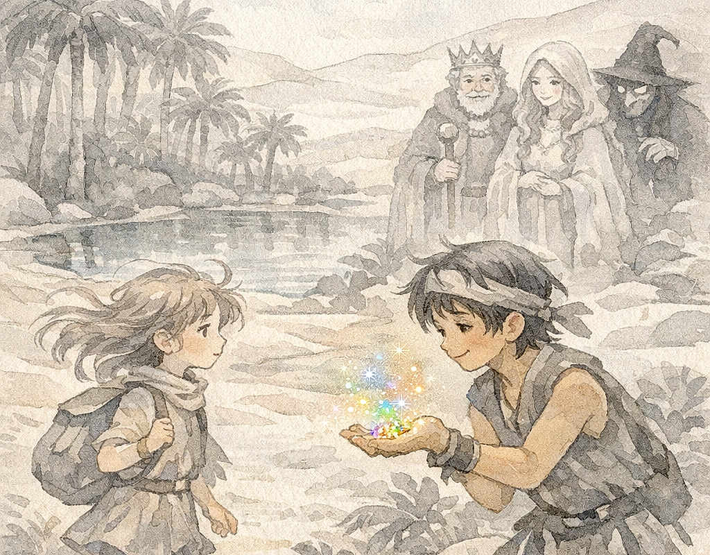 Allison and the Colors of the Hidden Oasis