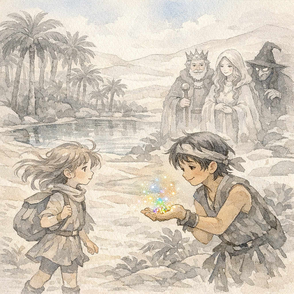 Allison and the Colors of the Hidden Oasis