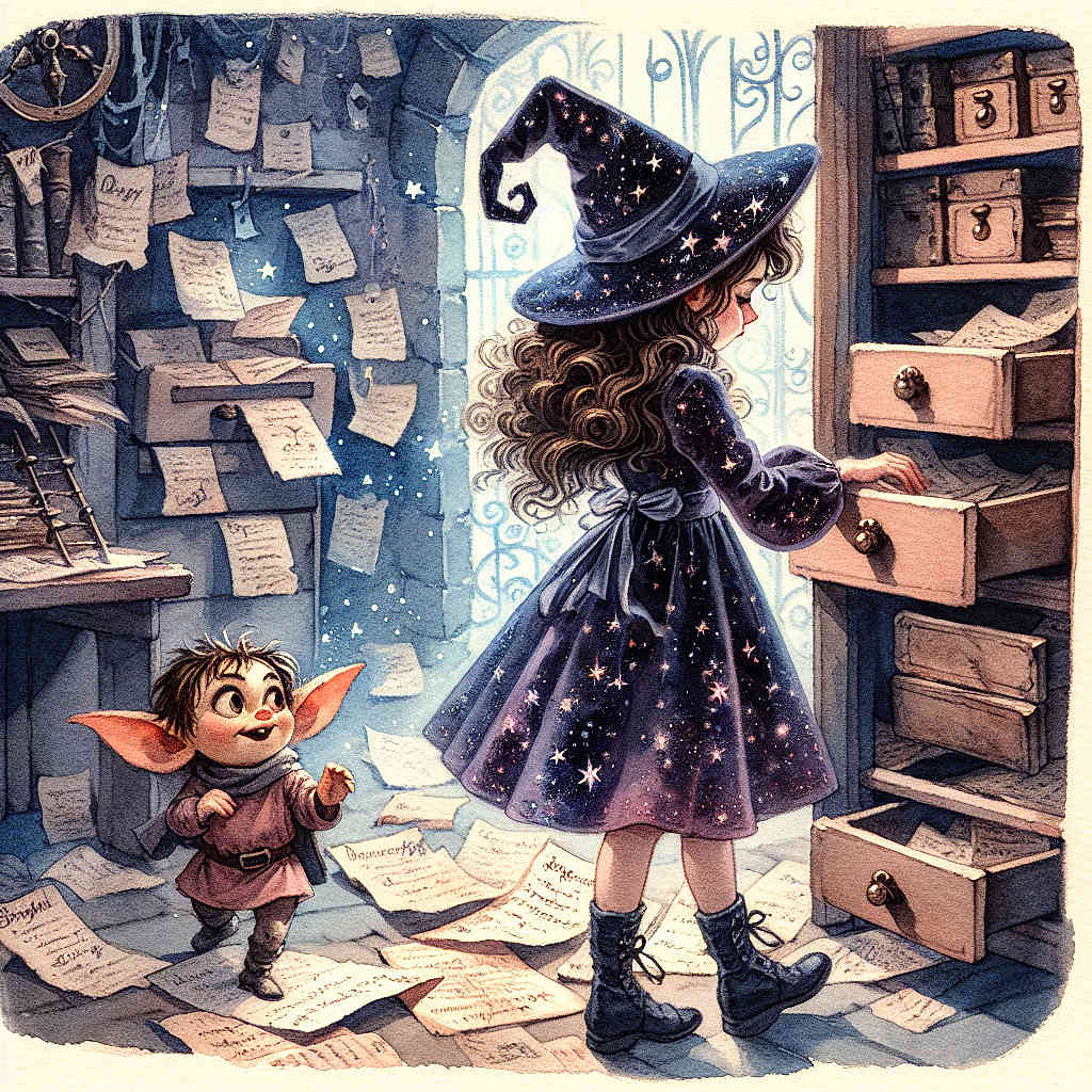 Luna et le Noyau de la Baguette Légendaire