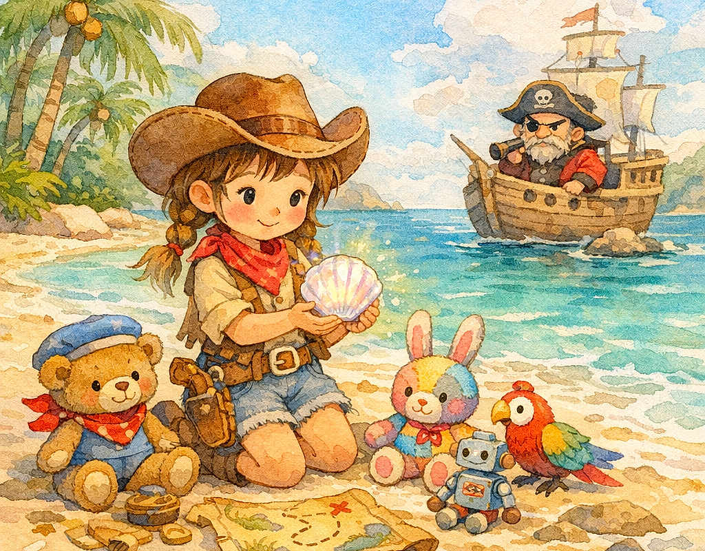 Cowgirl and the Seashell of Friendship