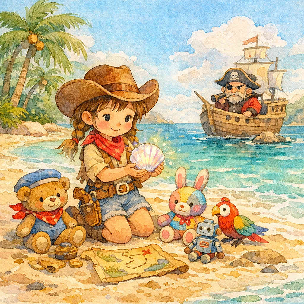 Cowgirl and the Seashell of Friendship