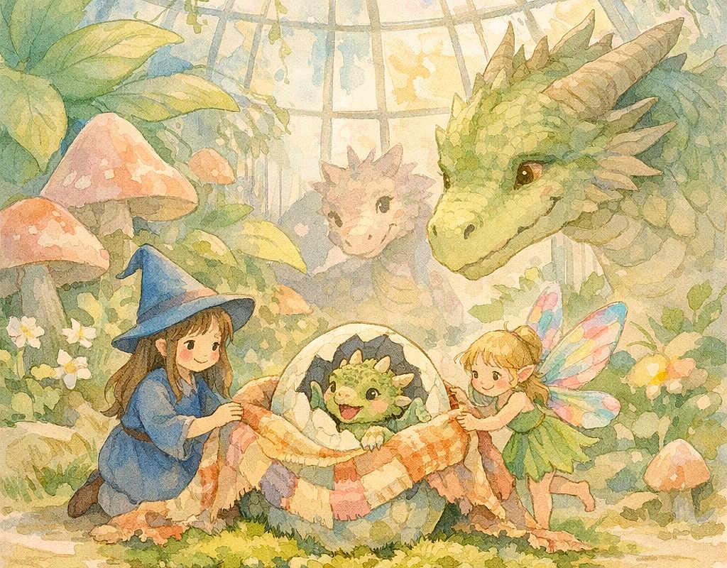 Janet and the Dragon Egg