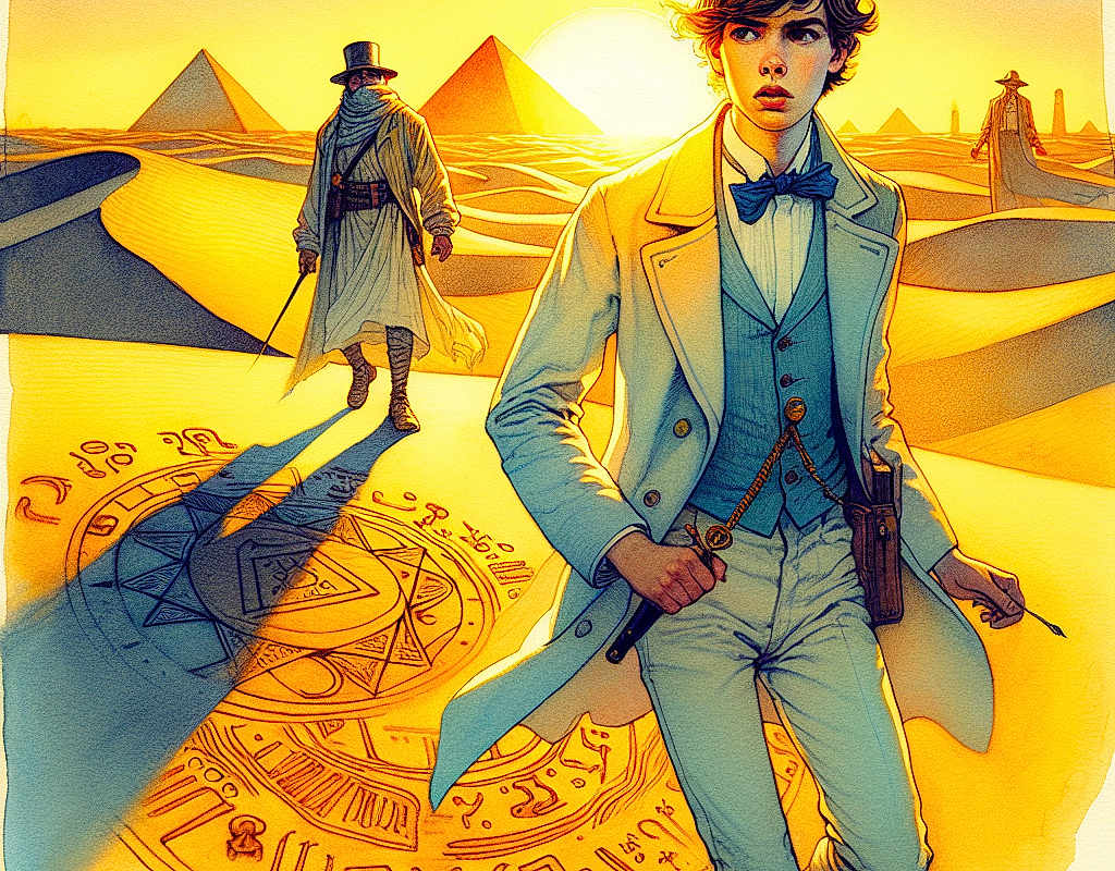 Sawyer and the Desert Pyramid Enigma