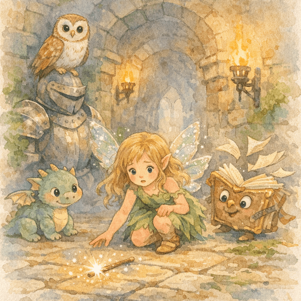 Nelya et la Baguette Perdue