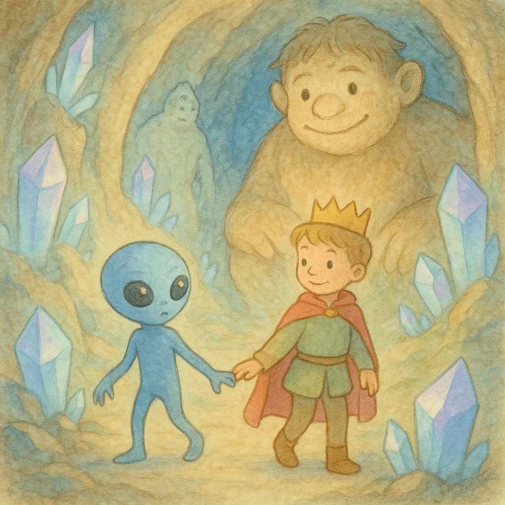 Little Man and the Singing Crystal