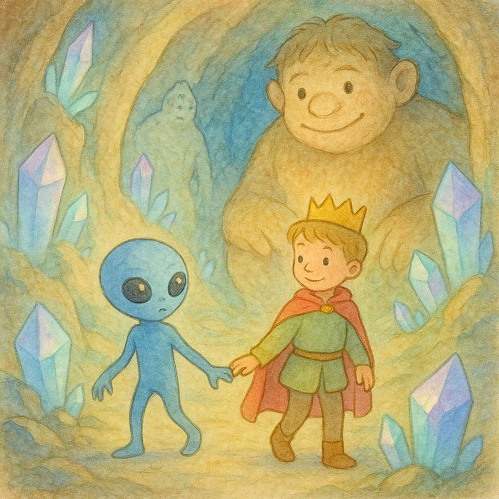 Little Man and the Singing Crystal
