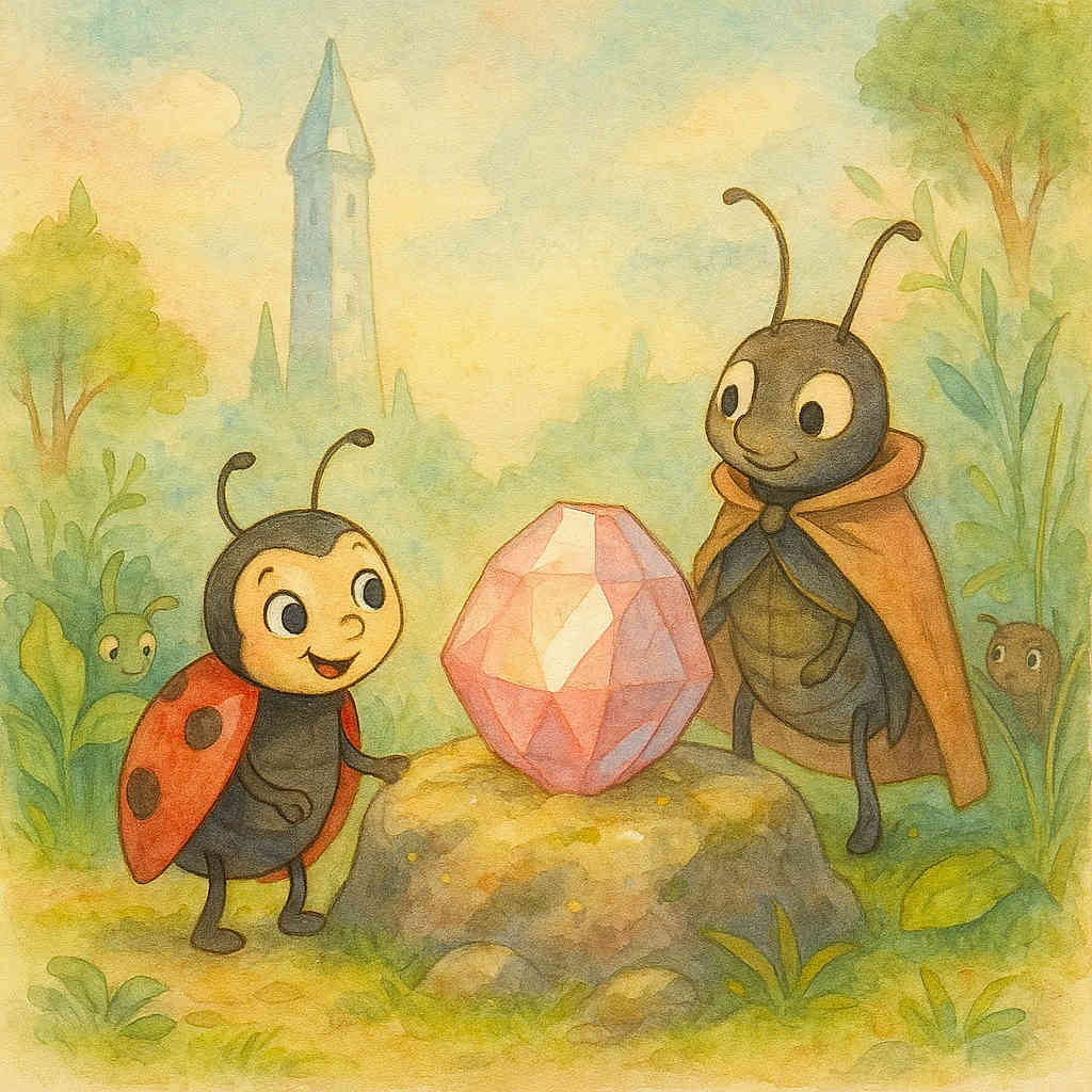 Mama Bug and the Tiny Gem