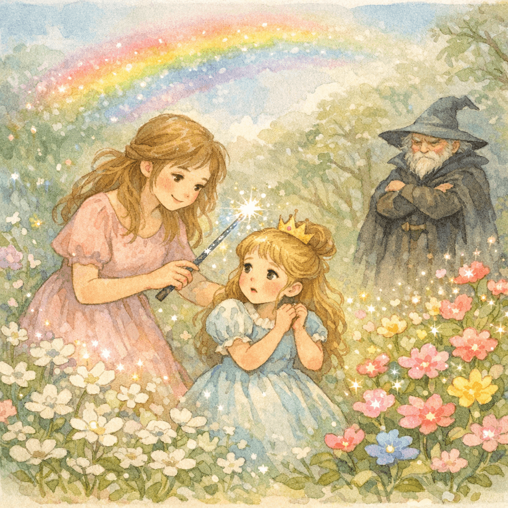 Lady Quiet Bottom and the Colors of Spirit Garden