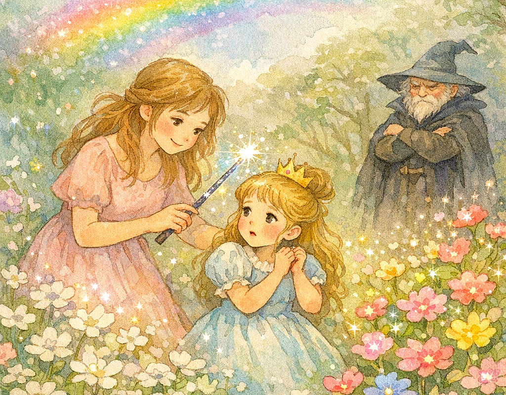 Lady Quiet Bottom and the Colors of Spirit Garden