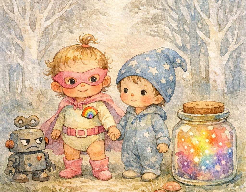 Gracie Superbaby and the Color Jar