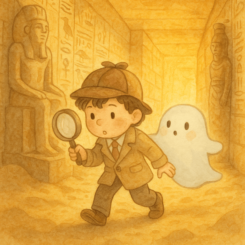 Detective Patrik and the Desert Pyramid Vault