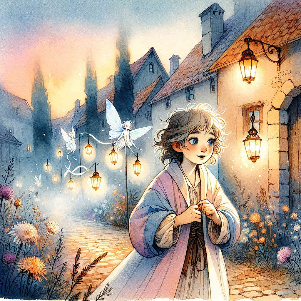 Emma et la Magie des Lanternes Volantes