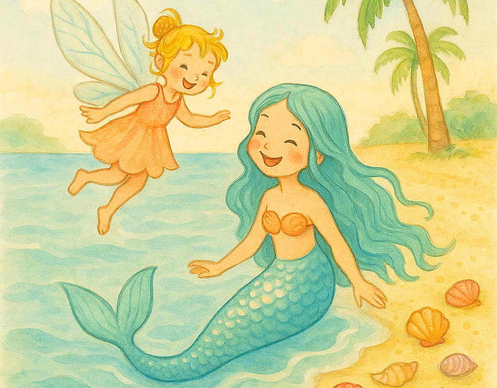 Lyana et le coquillage rose