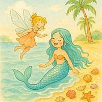 Lyana et le coquillage rose