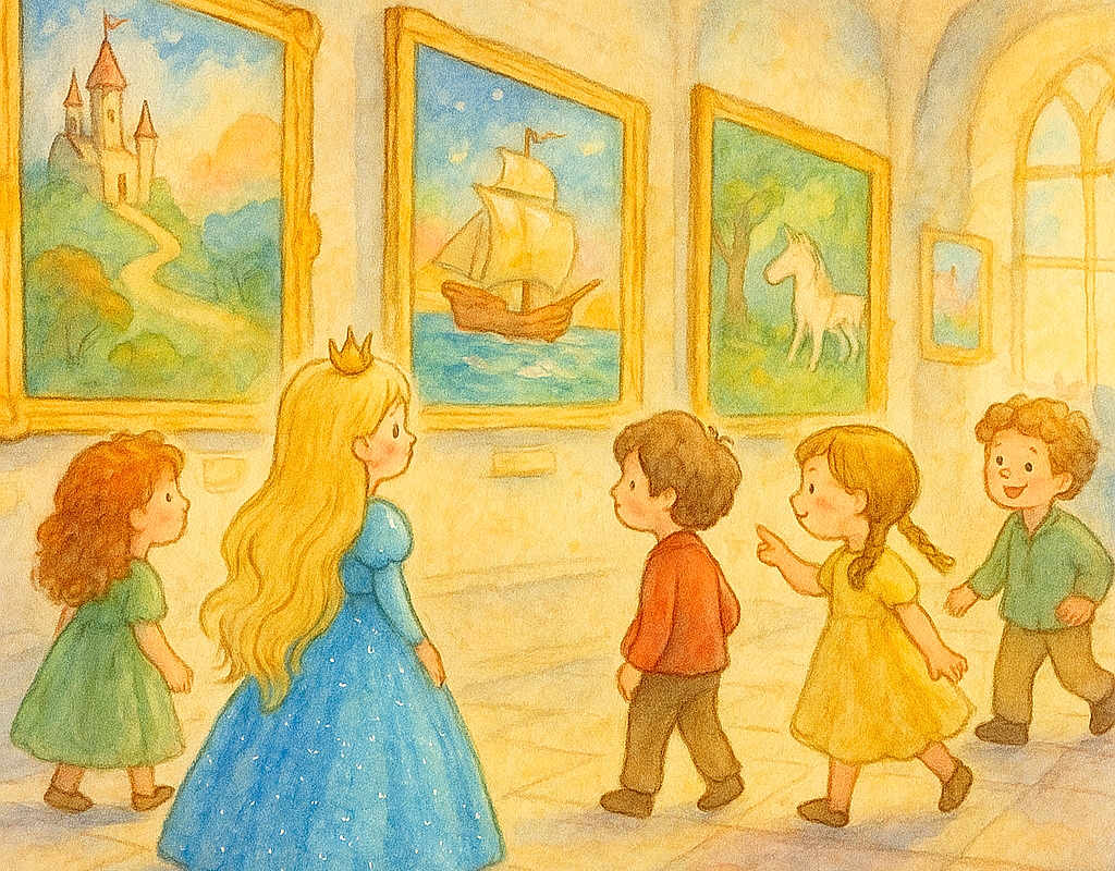 Princess Ocean Rae and the Magic Art Gallery