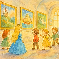 Princess Ocean Rae and the Magic Art Gallery