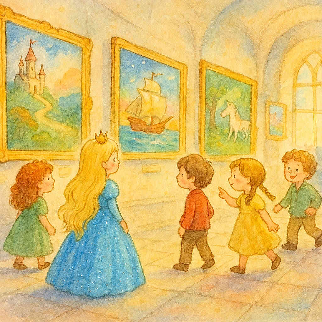 Princess Ocean Rae and the Magic Art Gallery